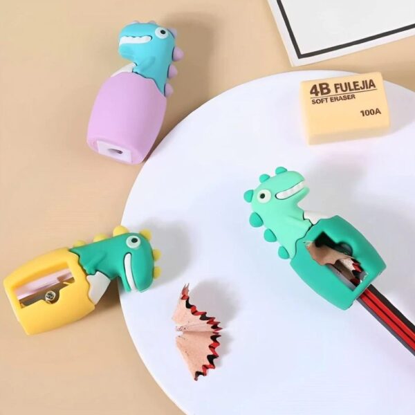 Dinosaur 3d Sharpener - 1pc Random Colors Will Be Shipped - Image 2