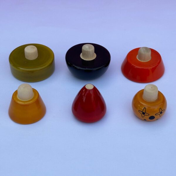 Wooden Jippy Joker Stacker Toy - Image 2