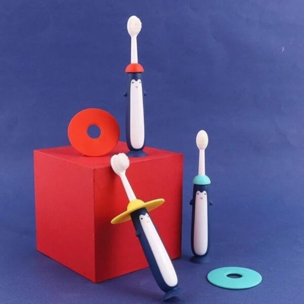 Microfiber Soft Tooth Brush for Kids - 1Pc Random Colors Will Be Shipped - Image 3