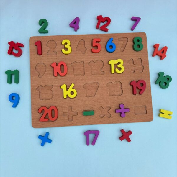 Wooden Number Board - Image 2