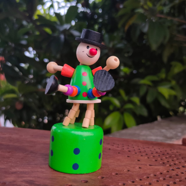Wooden Pressing Joker 1pc Random Design Will Be Shipped - Image 5