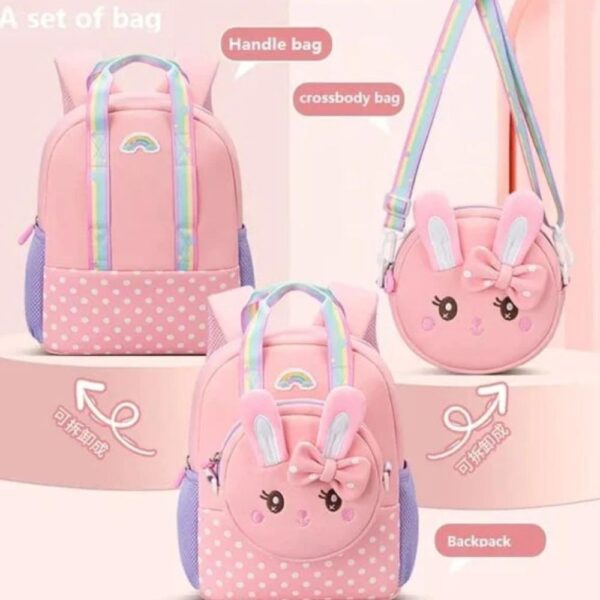 Rabbit 2 in 1 Backpack and Sling for Kids