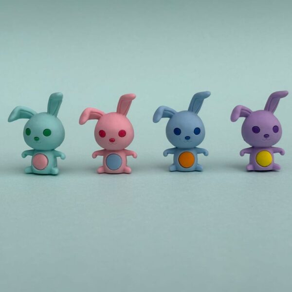 Rabbit Eraser (Pack of 4)