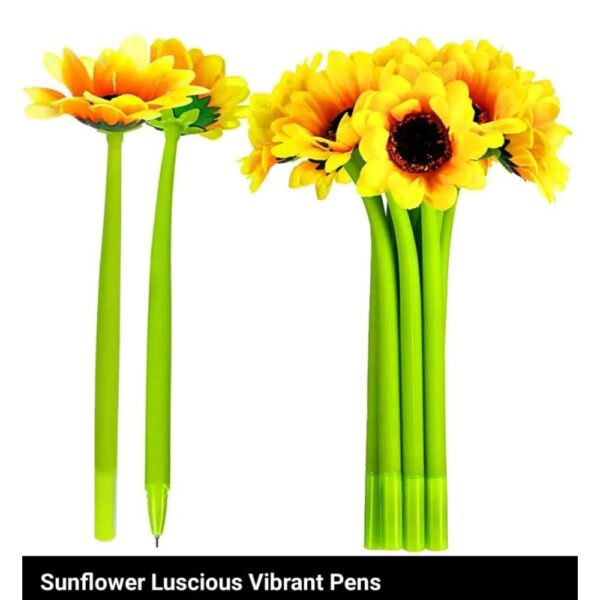Sunflower Gel Ink Pen