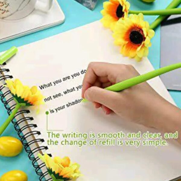 Sunflower Gel Ink Pen - Image 3