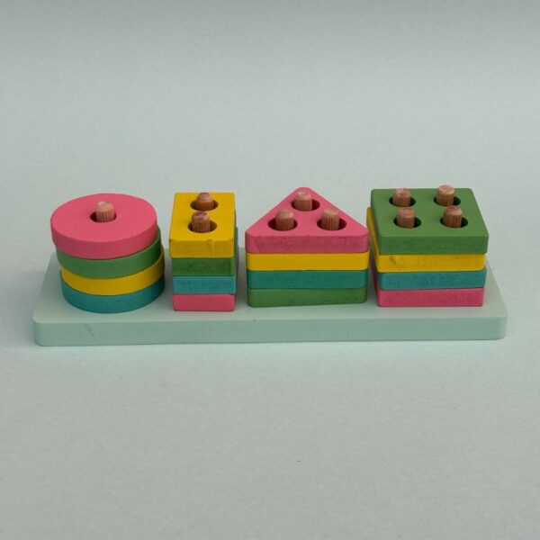 Wooden Shape Sorter - Image 2