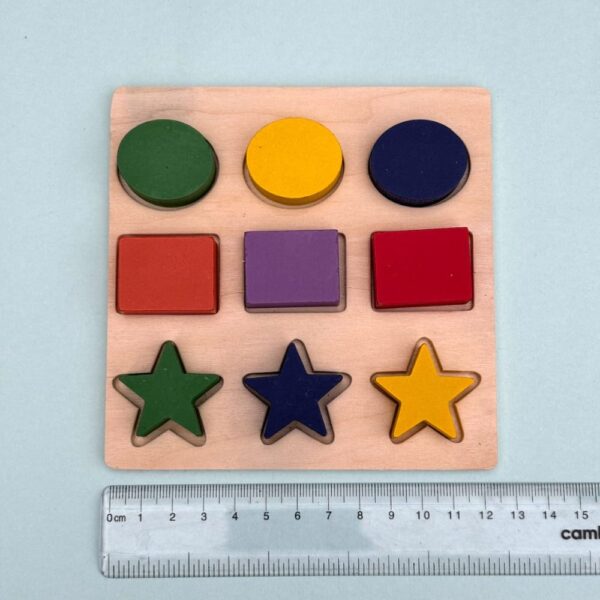 Wooden Shapes Matching Board - Image 3