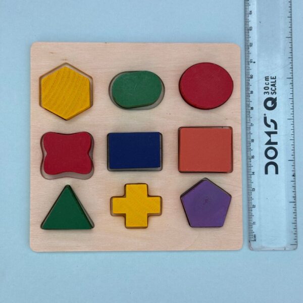 Wooden Shapes Matching Board - Image 3
