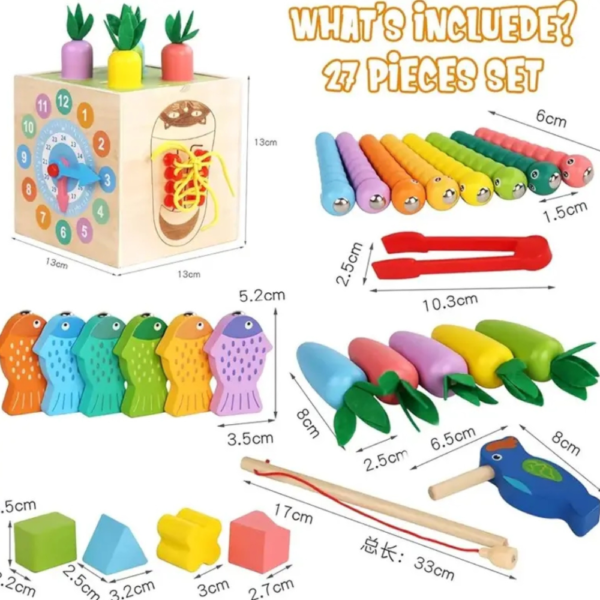 8 in 1 Montessori toy Play kits - Image 2