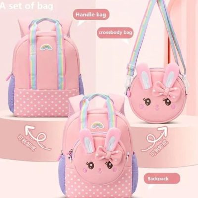 Rabbit 2 in 1 Backpack and Sling for Kids