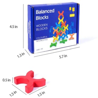 Wooden Balanced Blocks