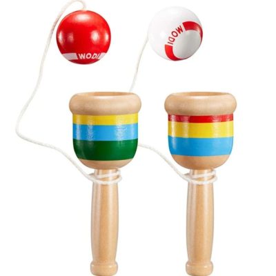 Wooden mini Cup and ball
